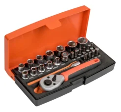 Bahco Mini Topnøglesæt SL25 1/4" 25 Dele