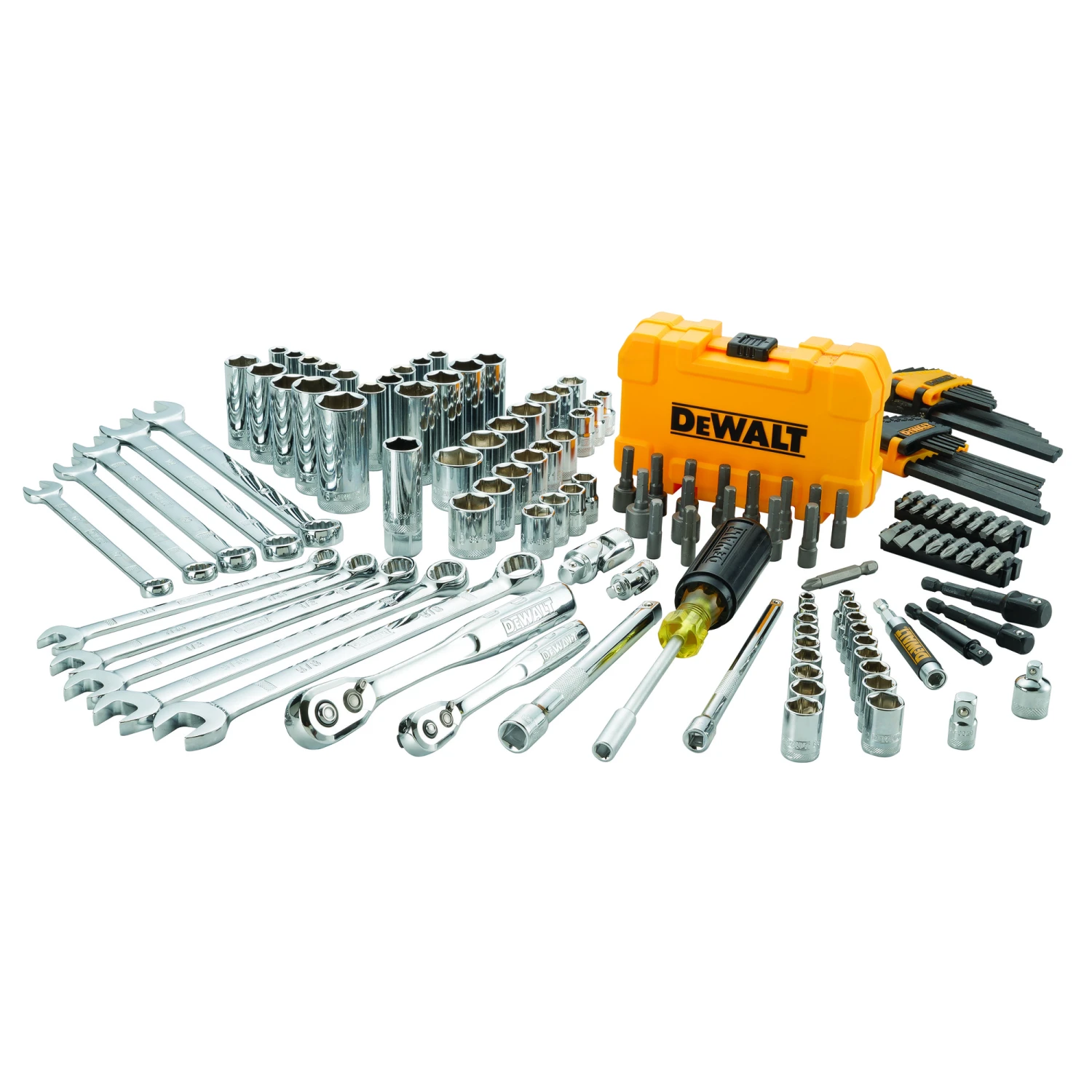 DeWALT Topnøglesæt 1/4" + 3/8 1 DeWALT Topnøglesæt 1/4" + 3/8