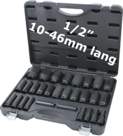 Bato Slagtoppesæt 1/2" X 10-46 Mm Lang, 29 Dele