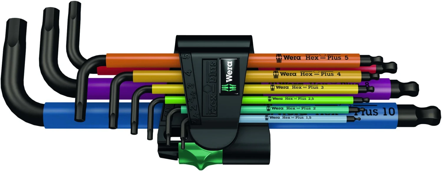Wera Unbrakonøglesæt Multicolour 950pkl/9smn 1 Wera Unbrakonøglesæt Multicolour 950pkl/9smn
