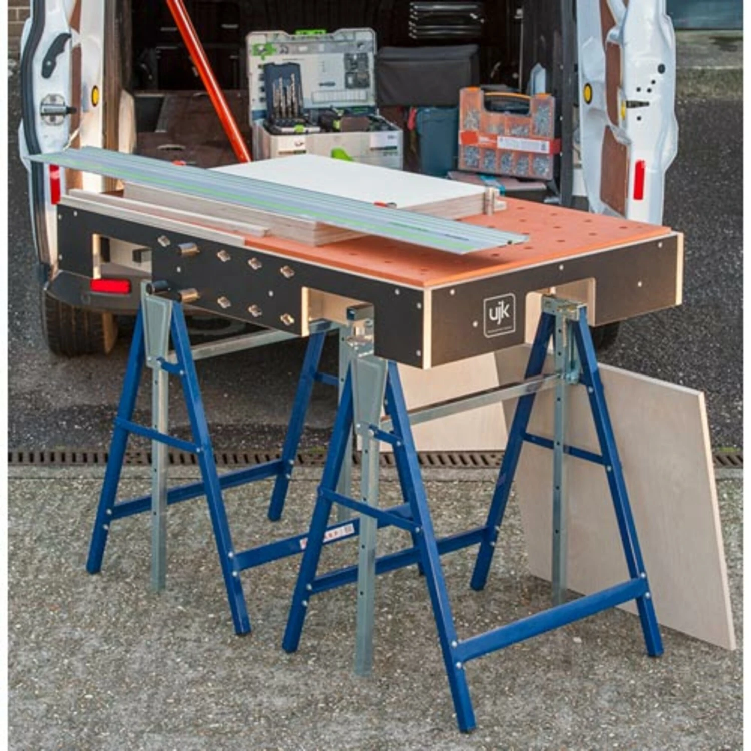 UJK Multifunktions Arbejdsbord 1140x750x150mm 6 UJK Multifunktions Arbejdsbord 1140x750x150mm - Billede 6