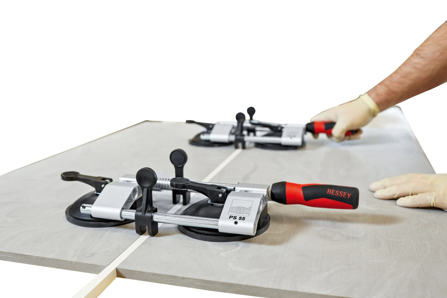 Bessey Pladespænder Med Sugekopper PS 55 - Billede 3