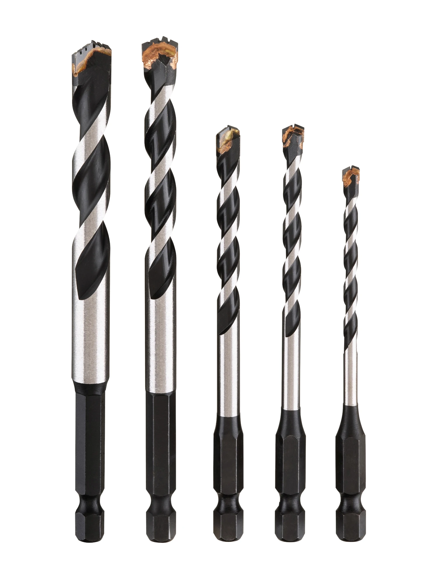 STROXX Murbor Multi Sæt Str. 4, 5, 6, 8, 10 Mm, 5 Dele 1 STROXX Murbor Multi Sæt Str. 4, 5, 6, 8, 10 Mm, 5 Dele