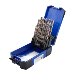 STROXX Borsæt HSS Slebet Med Centerspids 1,0-13,0X0,5 Mm, 25 Stk.