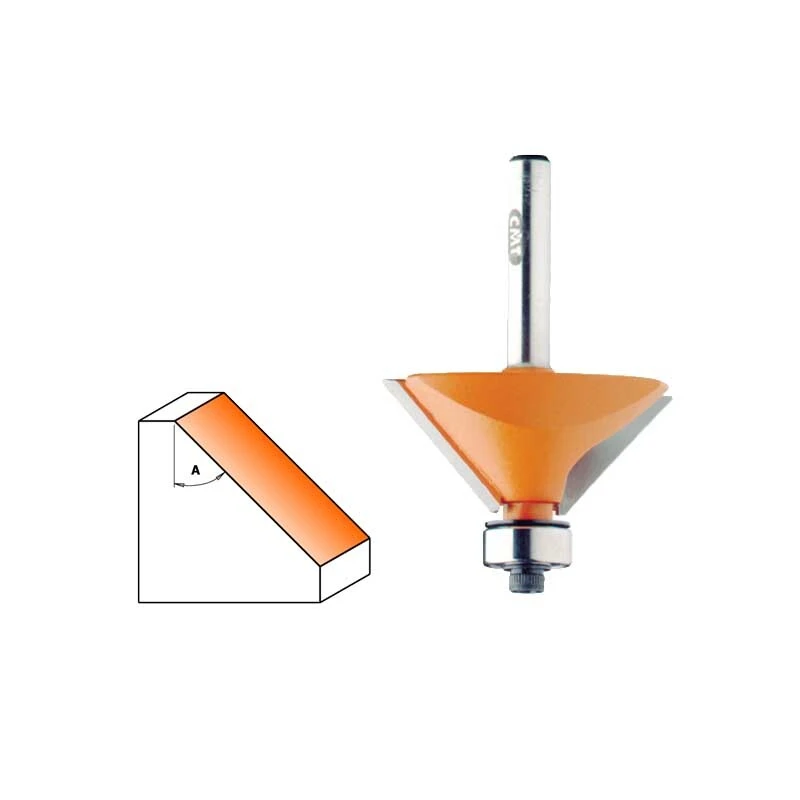 CMT Fasfræser HM Ø19mm 15° K8 1 CMT Fasfræser HM Ø19mm 15° K8