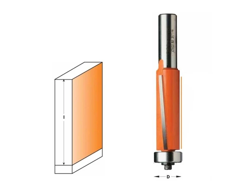 CMT Kantfræser HM Ø19x50,8mm Z2 K12 1 CMT Kantfræser HM Ø19x50,8mm Z2 K12