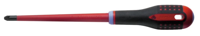 Bahco Skruetrækker 1000V ERGO™, Slim Blade PZ1 X 80 1 Bahco Skruetrækker 1000V ERGO™, Slim Blade PZ1 X 80