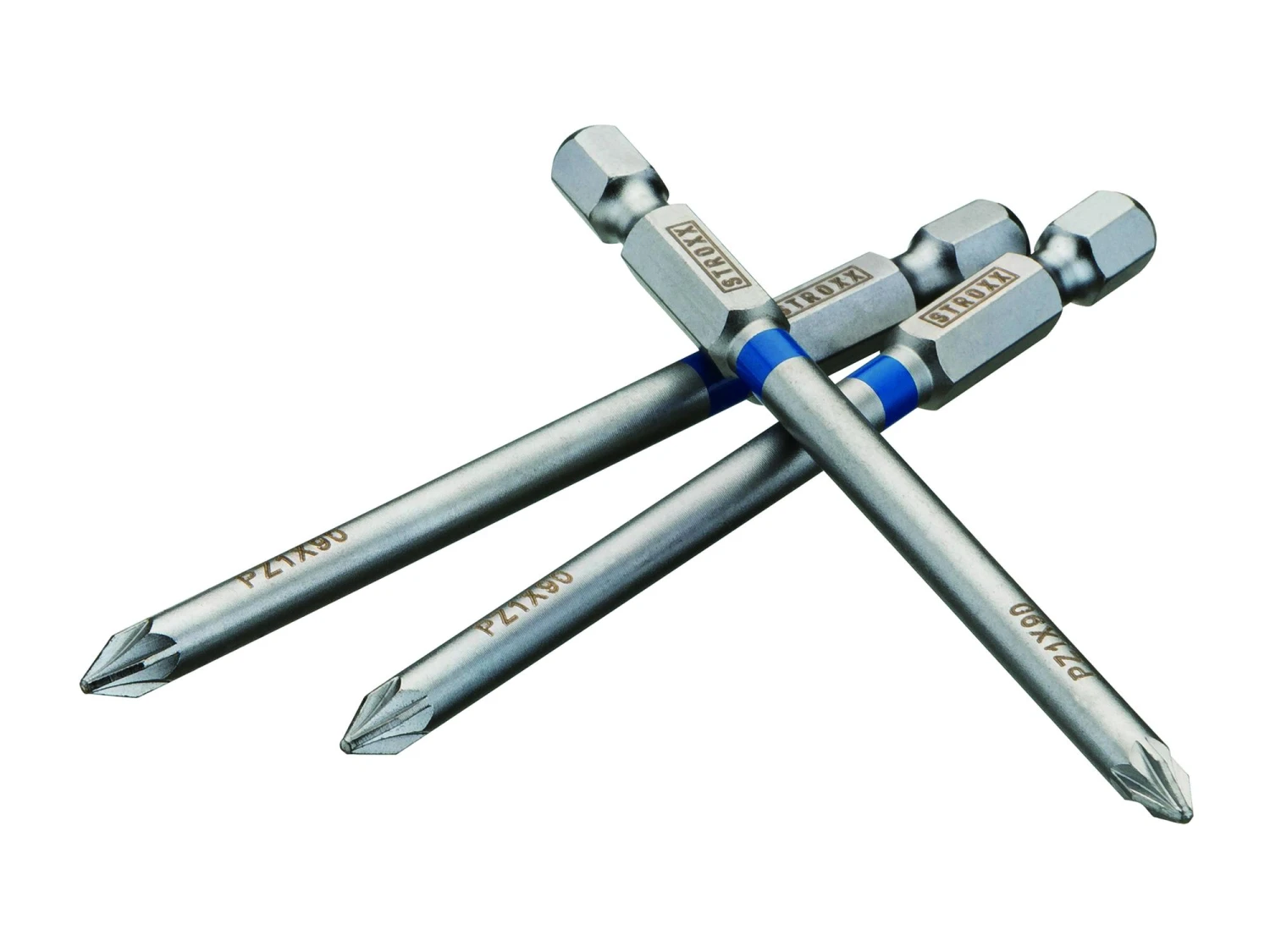 STROXX Bits PZ3 1/4" X 90mm, 3-pak 1 STROXX Bits PZ3 1/4" X 90mm, 3-pak
