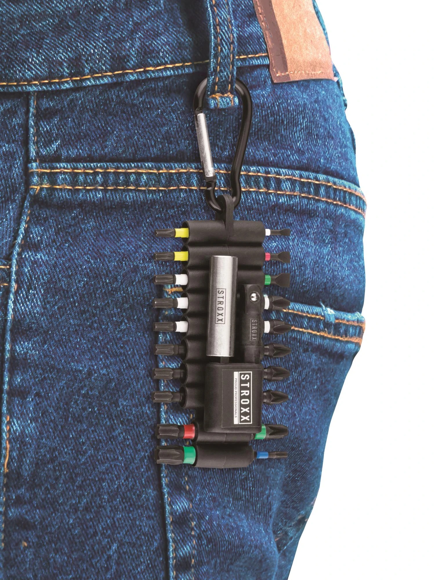 STROXX Bitssæt Slagfast M/clips, 22 Dele - Billede 3