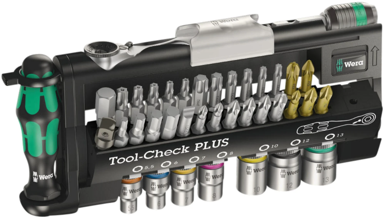 Wera Bitssæt ToolCheck Plus - 39 Dele 1 Wera Bitssæt ToolCheck Plus - 39 Dele