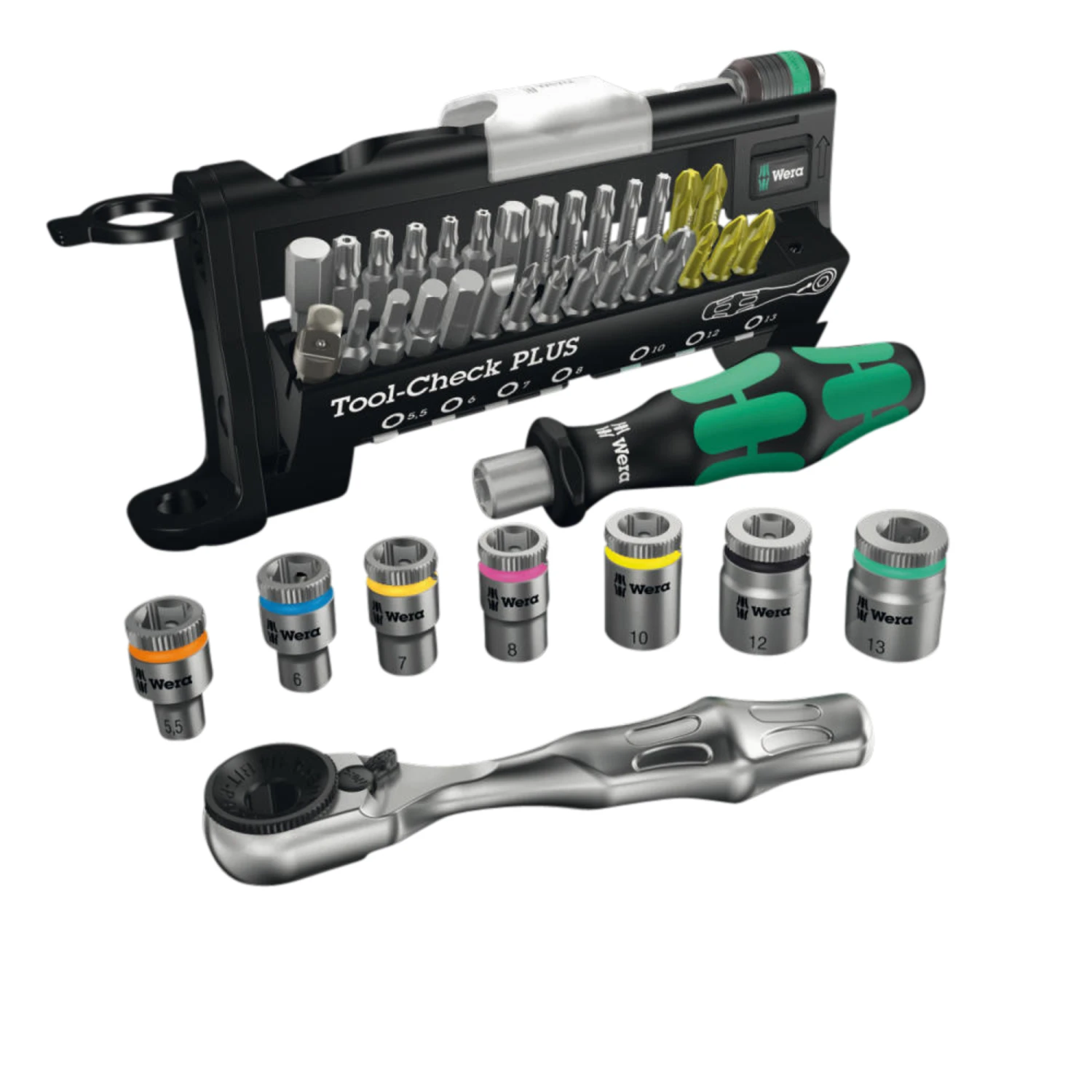 Wera Bitssæt ToolCheck Plus - 39 Dele 2 Wera Bitssæt ToolCheck Plus - 39 Dele - Billede 2