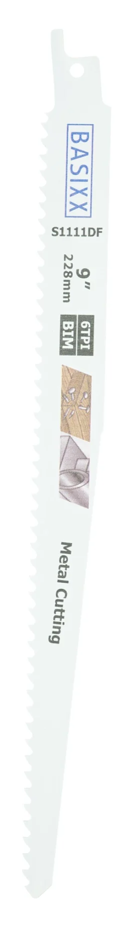 BASIXX Bajonetsavklinge S1111DF T/træ-nedbr 230mm á 25 Stk