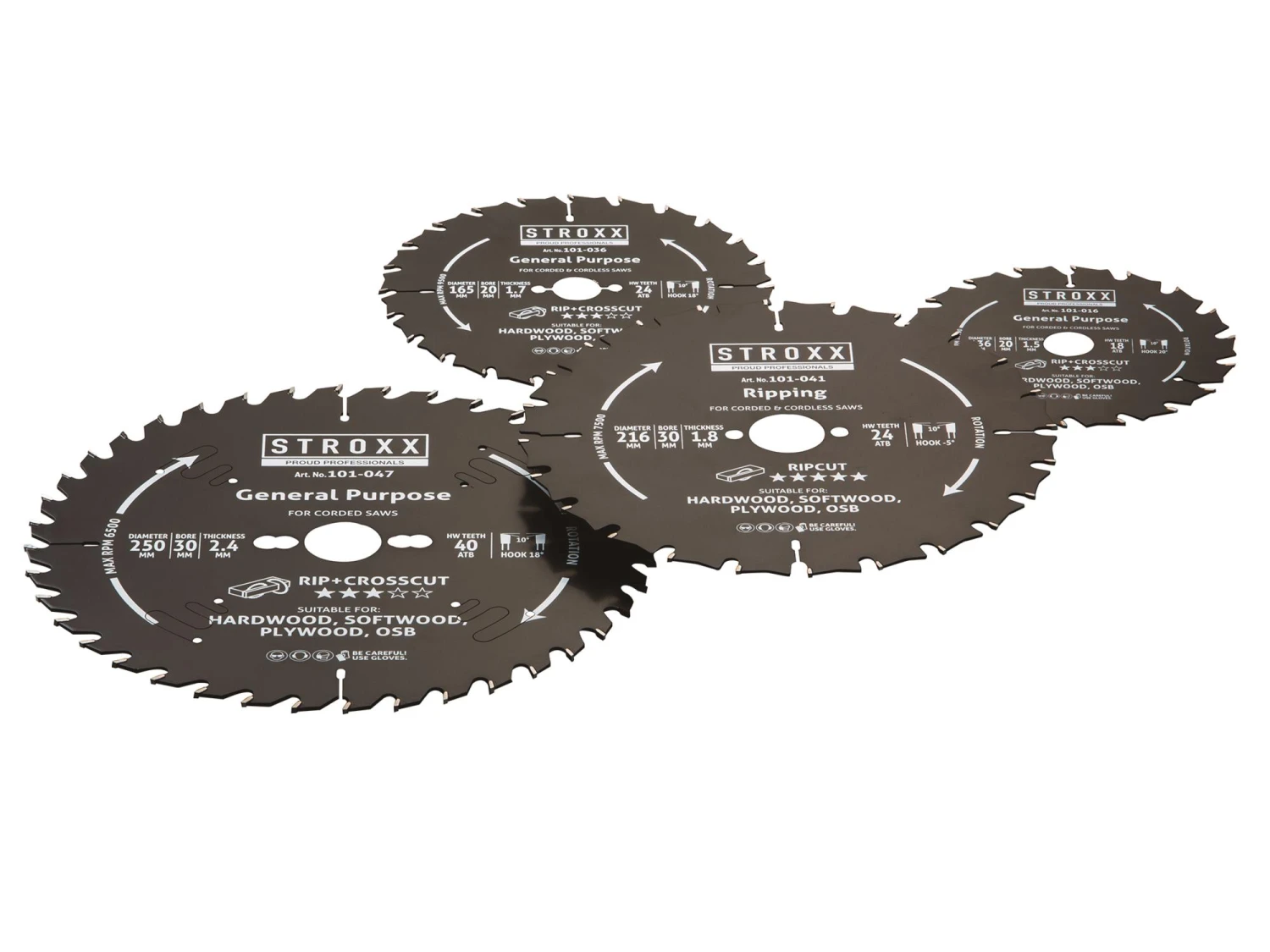 STROXX Rundsavklinge Ø136x1,5x20mm Z18WF Træ 3 STROXX Rundsavklinge Ø136x1,5x20mm Z18WF Træ - Billede 3