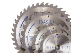 Alternative view of BASIXX Rundsavklinge Ø160x2,2x20mm Z24W Træ