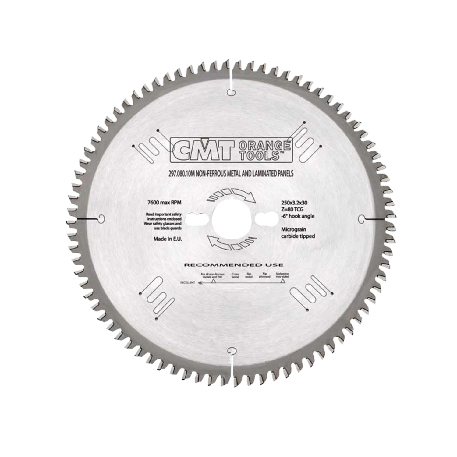 CMT Rundsavklinge Ø190x2,8x30mm Z40NEG Alu 1 CMT Rundsavklinge Ø190x2,8x30mm Z40NEG Alu