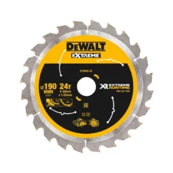 DeWALT Rundsavklinge 165x1,76x20mm Z24 Træ, Flexvolt