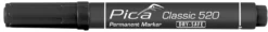 Alternative view of Pica Speedmarker/tusch Sort 1-4mm, Rund Spids