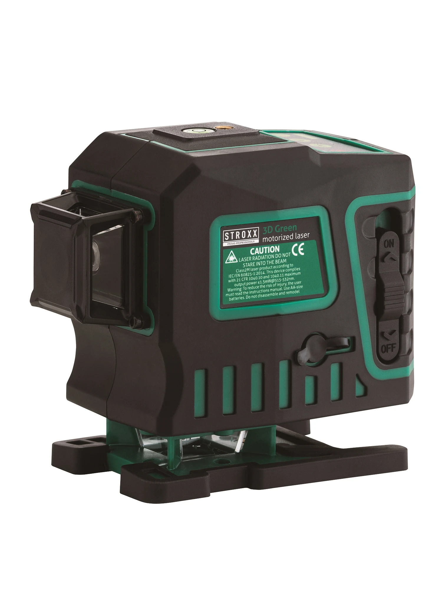 STROXX Streglaser 3D Green Motorized - Billede 2