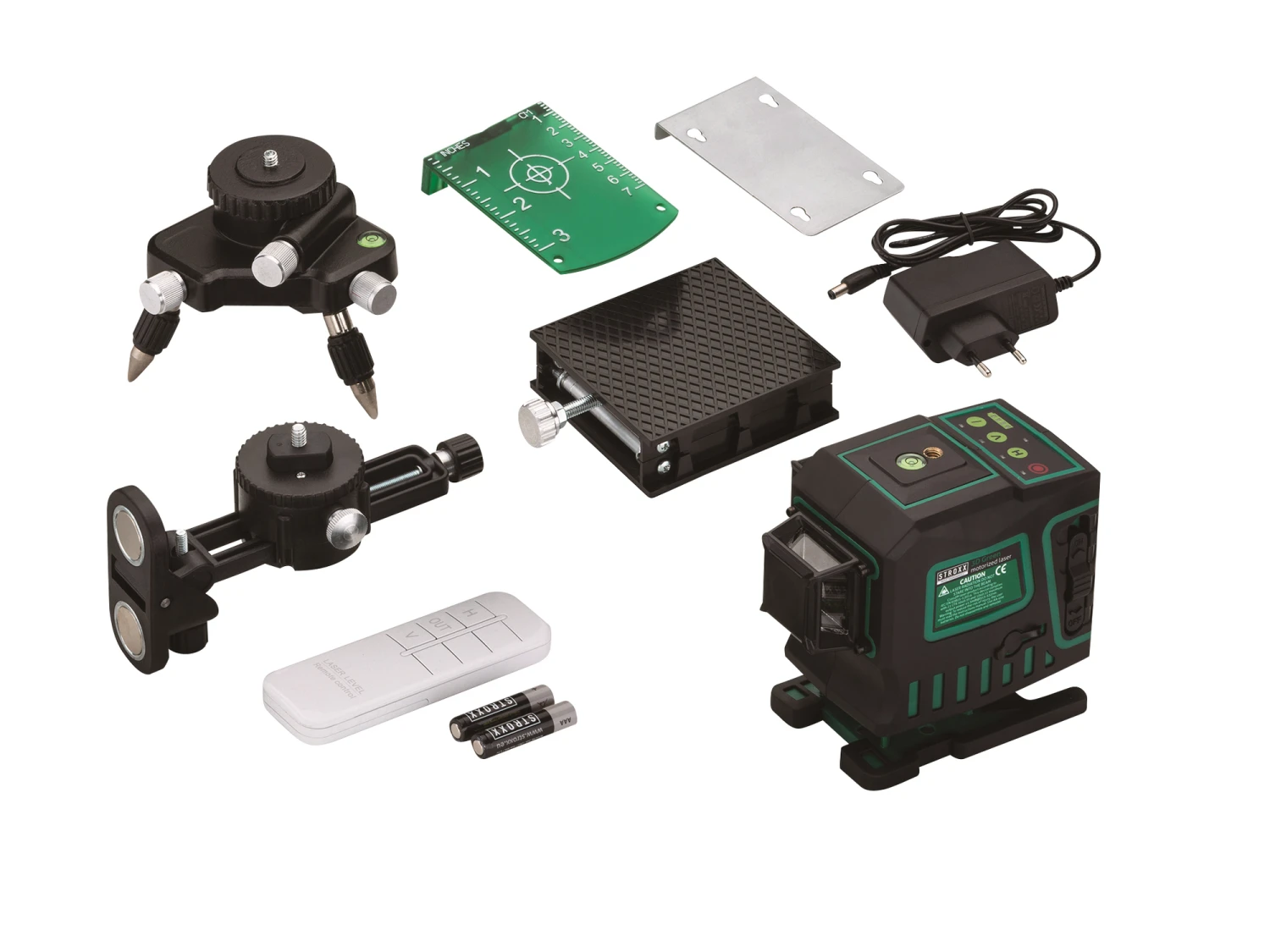 STROXX Streglaser 3D Green Motorized - Billede 4