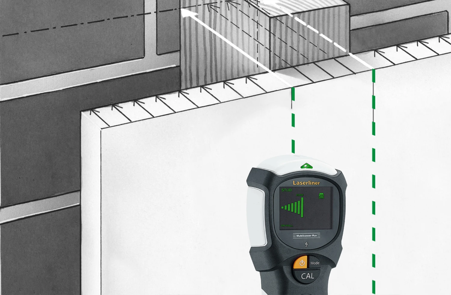 Laserliner Scanner MultiScanner Plus 5 Laserliner Scanner MultiScanner Plus - Billede 5