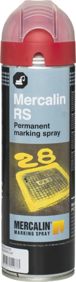 Mercalin Markeringsspray Mercalin Rød 500ml