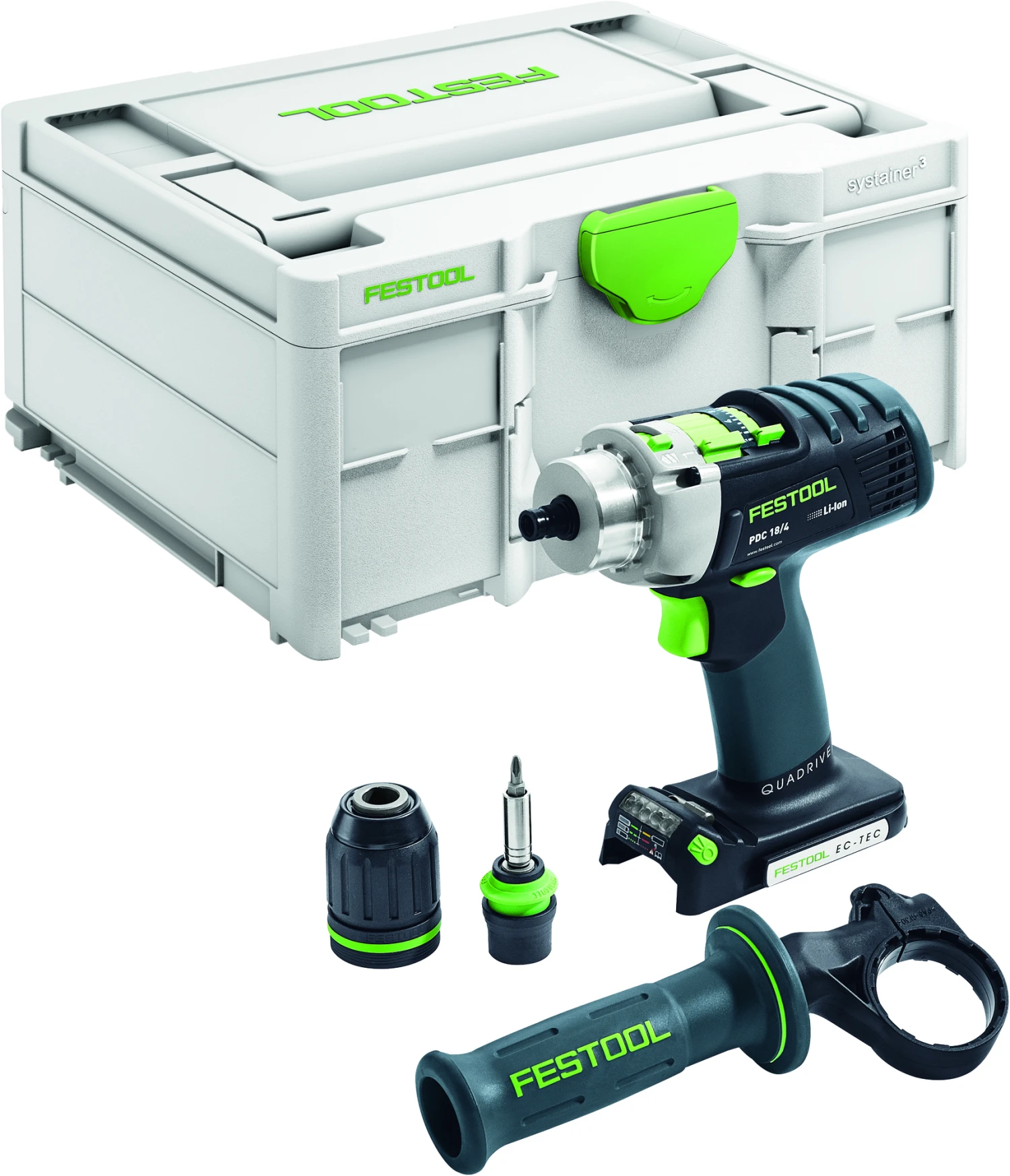 Festool Slagbore-/skruemaskine PDC 18/4-Basic 1 Festool Slagbore-/skruemaskine PDC 18/4-Basic