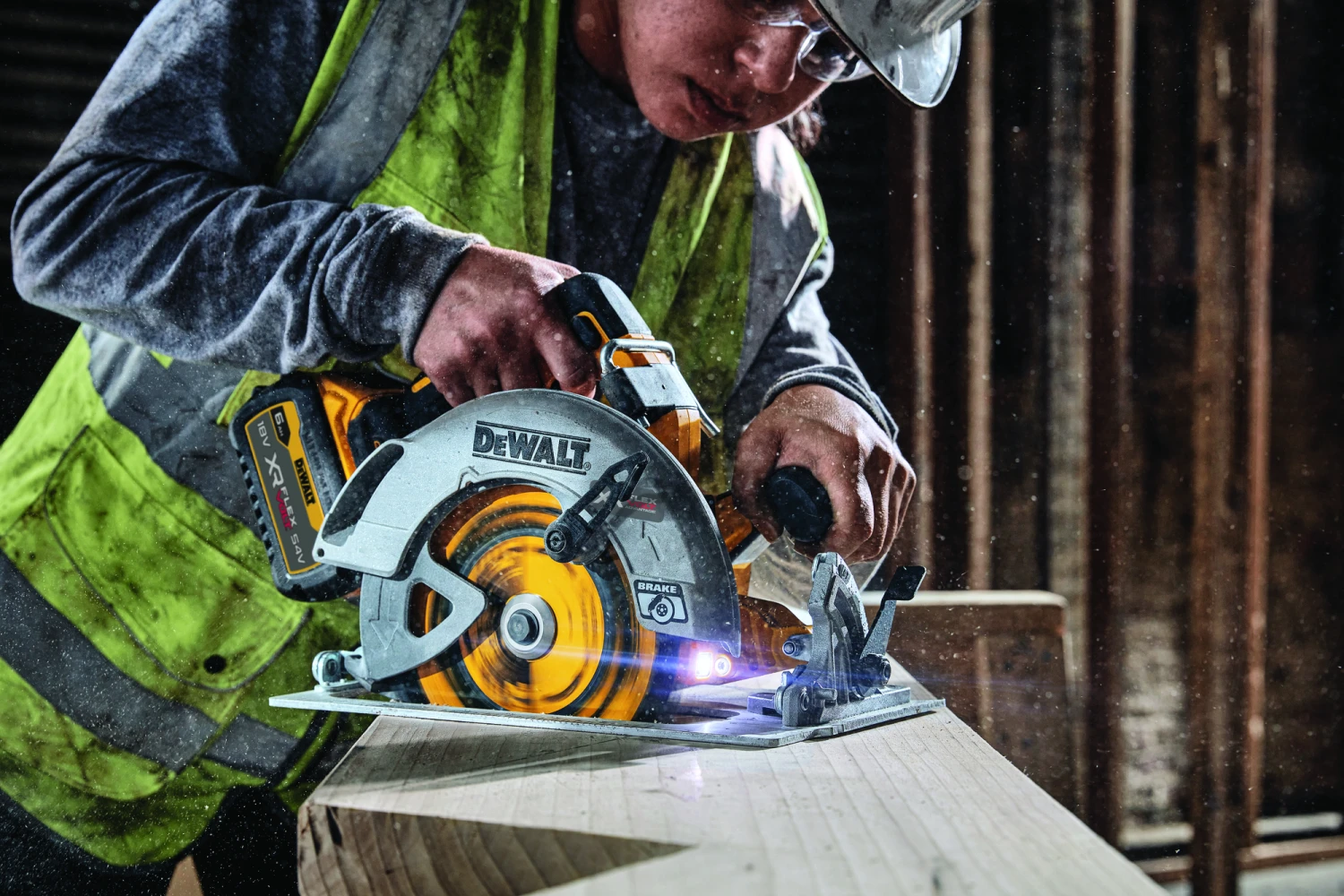 DeWALT Rundsav 18V, XR 190x30mm FVA TSTAK, Solo - Billede 4