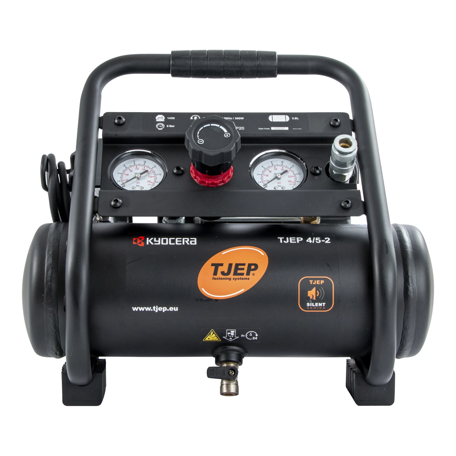 Tjep Kompressor Silent 4/5-2, 3,8 L 1 Tjep Kompressor Silent 4/5-2, 3,8 L