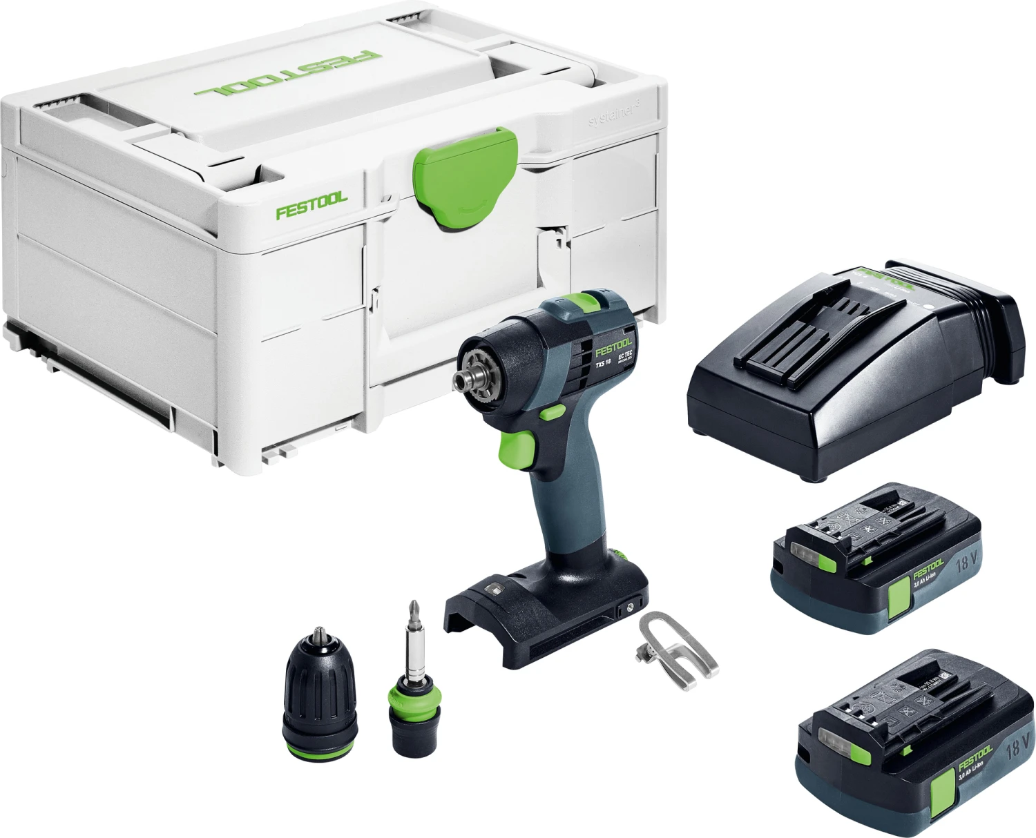 Festool Bore-/skruemaskine 18V TXS 18 C 3,0-Plus