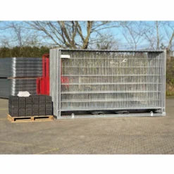 Materielhuset Byggepladshegn 105m Standard Komplet M/gummifødder