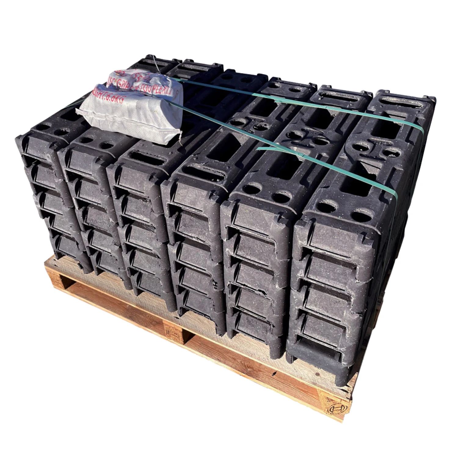 Materielhuset Byggepladshegn 105m Standard Komplet M/gummifødder - Billede 3