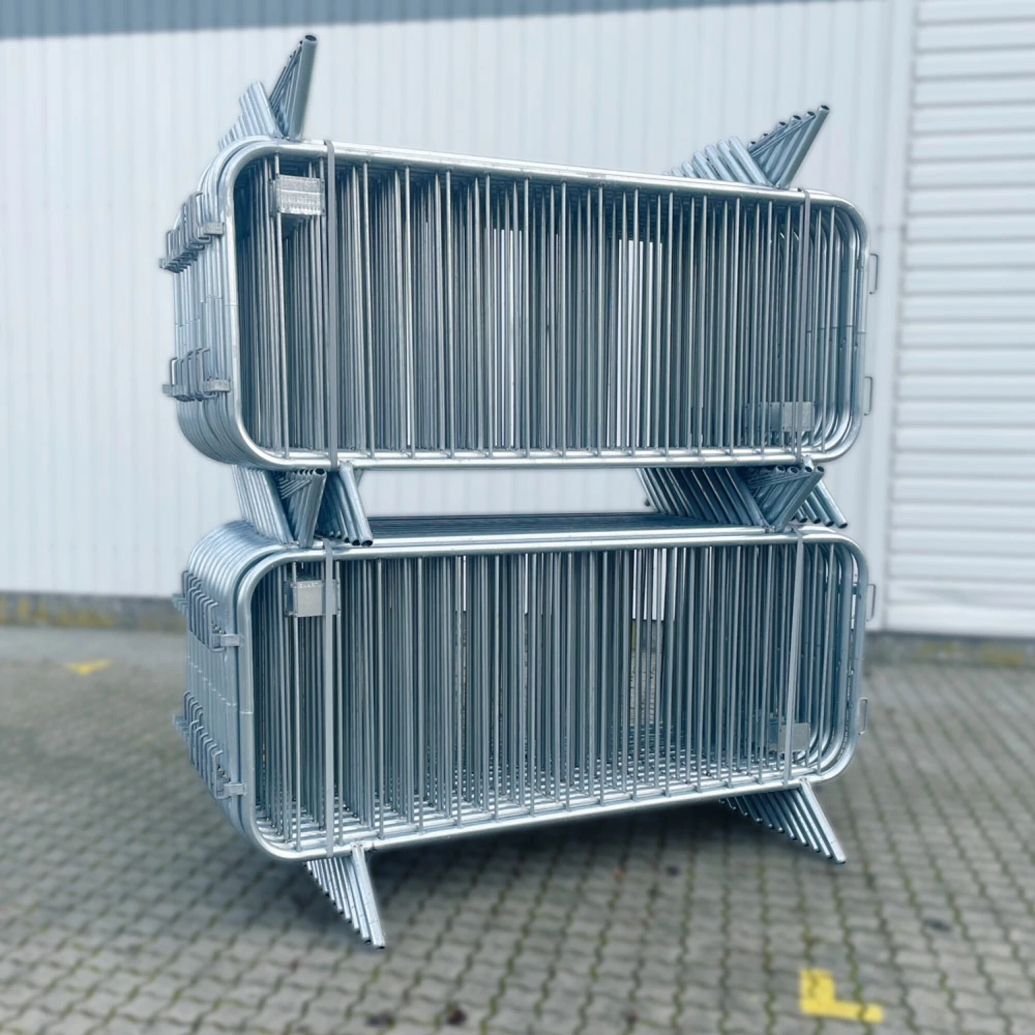 Materielhuset Afspærringshegn Komplet 2,30 X 1,10 M á 50 Stk 2 Materielhuset Afspærringshegn Komplet 2,30 X 1,10 M á 50 Stk - Billede 2