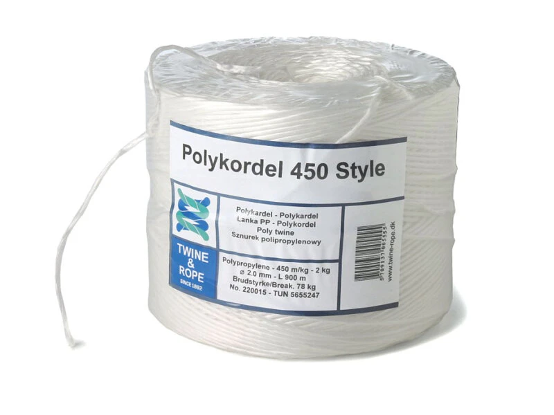 Roliba Poly-kordel Hvid 1mm X 1800m 1 Roliba Poly-kordel Hvid 1mm X 1800m