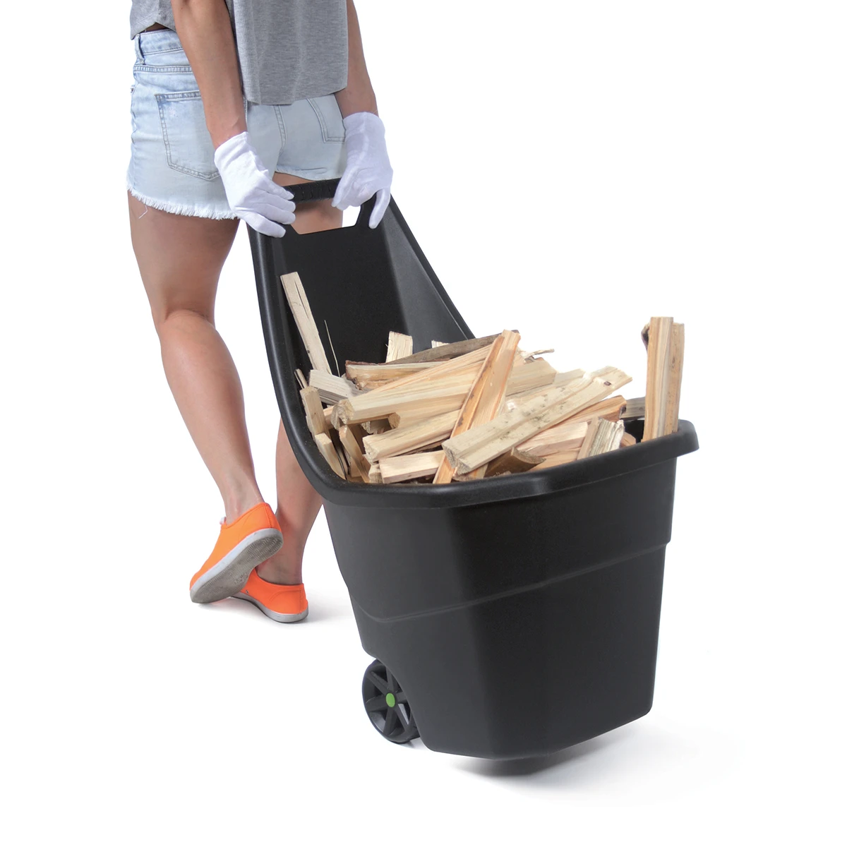 Ravendo Haveaffaldsvogn 15048 Sort, 55L - Billede 2