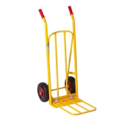 STROXX Sækkevogn M/luftgummi Hjul Og Udfaldsramme - 250kg Samlet