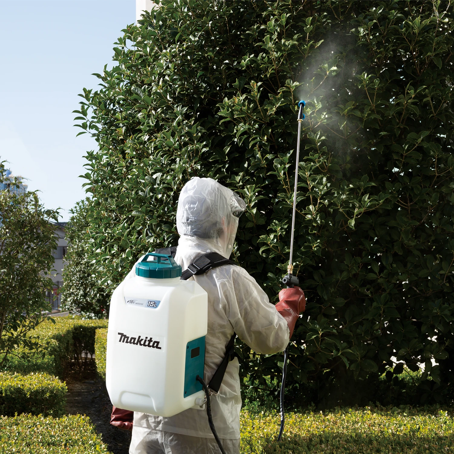 Makita Rygsprøjte DUS158Z 18V 15L Solo 2 Makita Rygsprøjte DUS158Z 18V 15L Solo - Billede 2