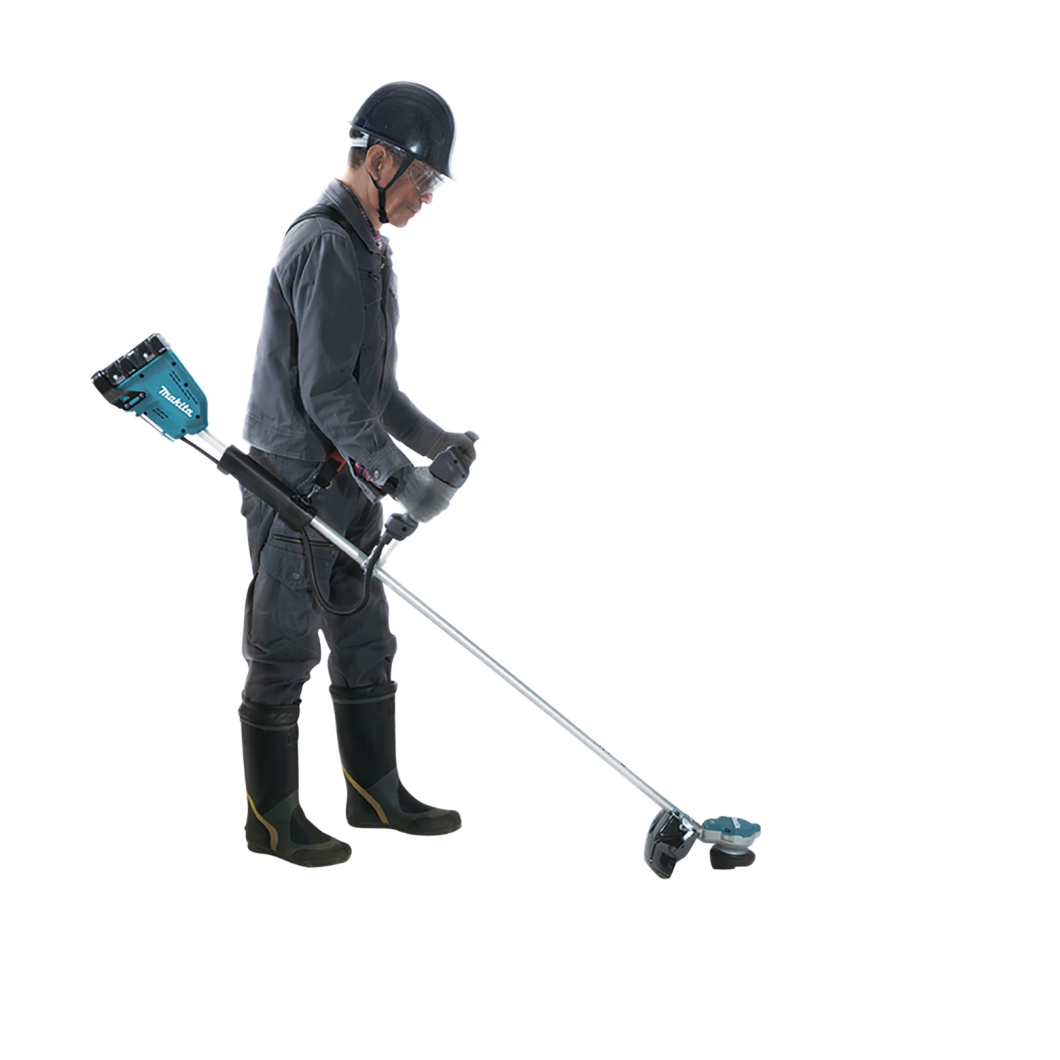 Makita Buskrydder DUR368APT2 2x18V 5,0 Ah 2 Makita Buskrydder DUR368APT2 2x18V 5,0 Ah - Billede 2