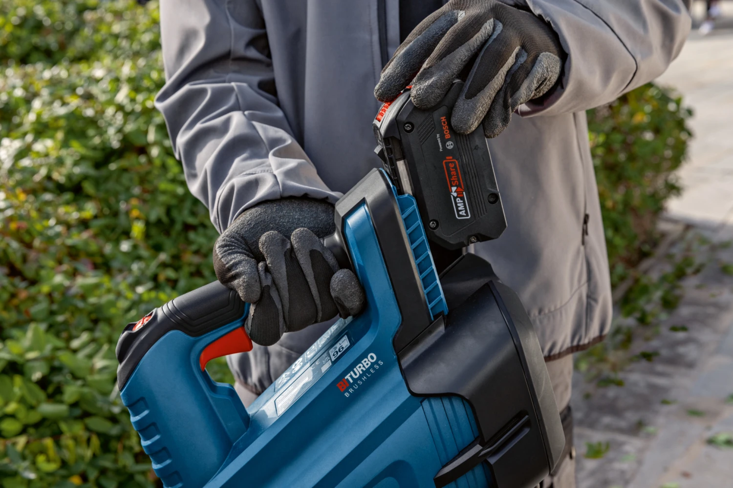 Bosch Løvblæser 18V GBL 18V-750, Solo 4 Bosch Løvblæser 18V GBL 18V-750, Solo - Billede 4