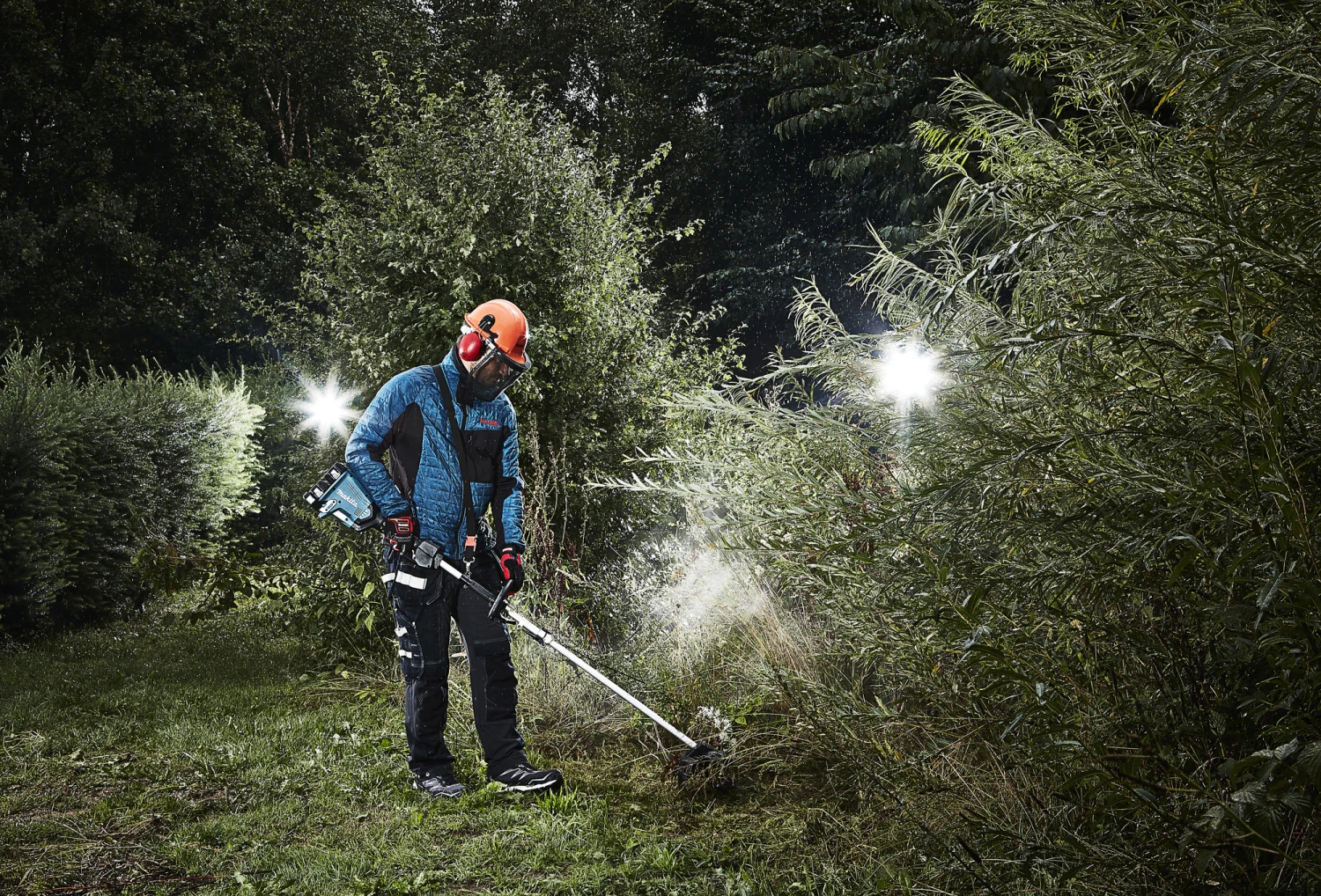 Makita Motorenhed Delbart Værktøj DUX60Z 2x18V LI-ION 4 Makita Motorenhed Delbart Værktøj DUX60Z 2x18V LI-ION - Billede 4